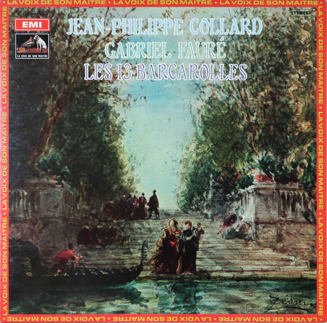LP レコード コラールのフォーレ/「舟歌」集 仏EMI(VSM) 2753