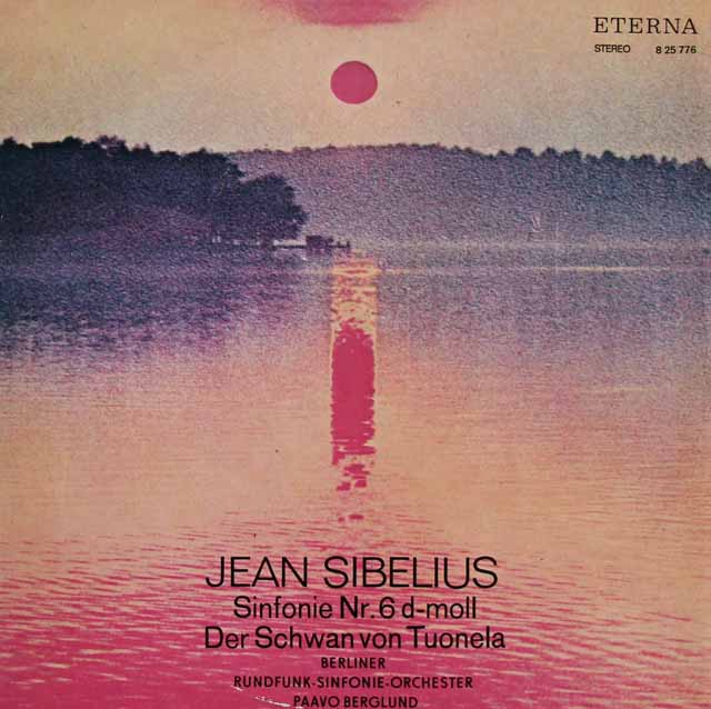 Lp レコード ベルグルンドのシベリウス 交響曲第6番ほか 独eterna テストプレス