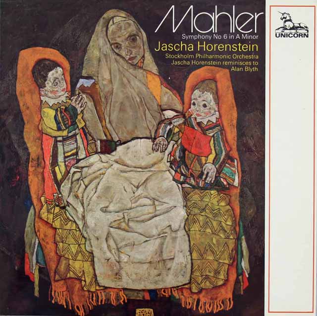 英Unicorn　マーラー 交響曲第６番　ホーレンシュタイン　ストックホルム管 LP レコード ホーレンシュタインのマーラー/交響曲第6番 英