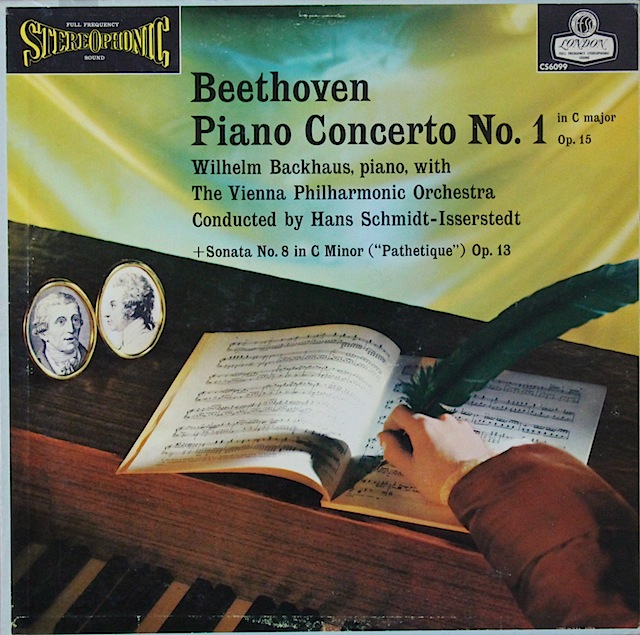 LP レコード バックハウス、イッセルシュテットのベートーヴェン