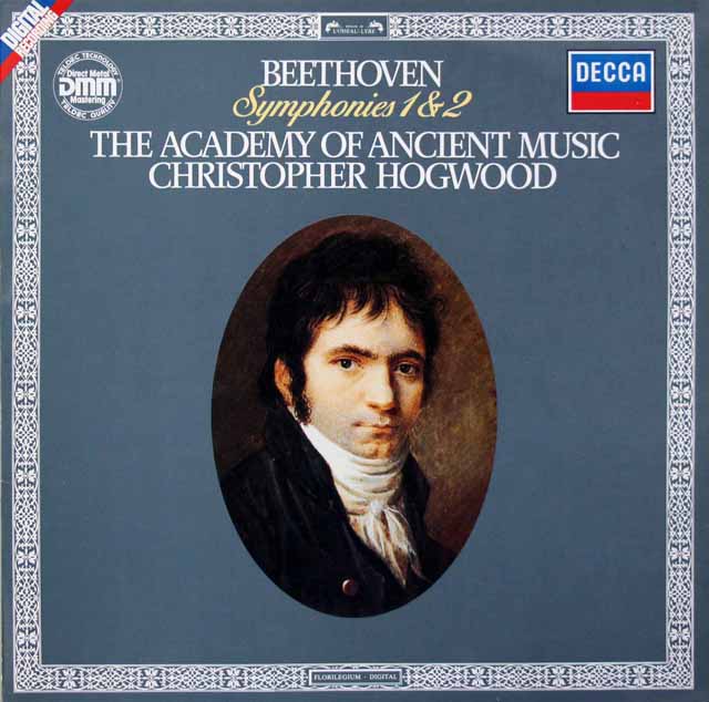 LP レコード ホグウッドのベートーヴェン/交響曲第1、2番 独DECCA 3635