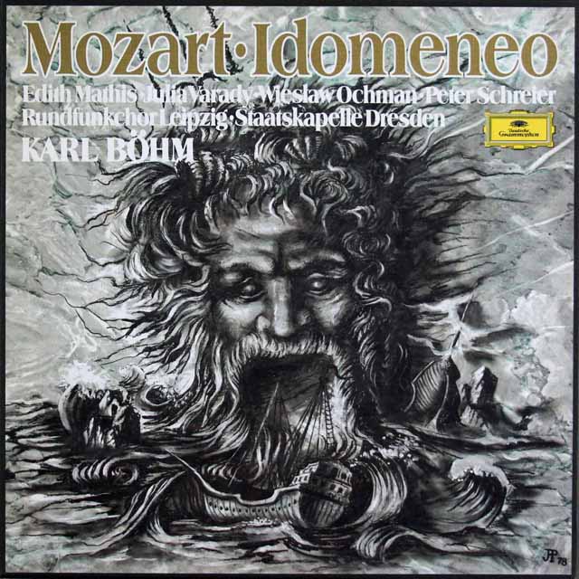 LP レコード ベームのモーツァルト/「イドメネオ」全曲 独DGG 3396