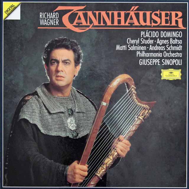 LP レコード シノーポリのワーグナー/「タンホイザー」全曲 独DGG 3396