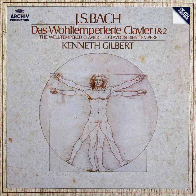 LP レコード ギルバートのバッハ/平均律クラヴィーア曲集第1&2巻 独
