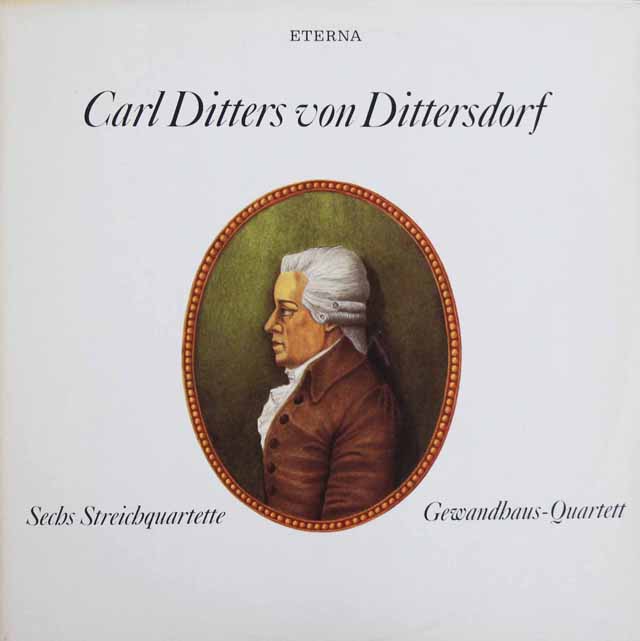 LP レコード ゲヴァントハウス四重奏団のディッタースドルフ/弦楽四重奏曲第1~6番 独ETERNA 3497