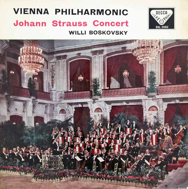 英Decca SXL2082　ヨハン・シュトラウス・コンサート　ボスコフスキー 英Decca SXL2082 ヨハン・シュトラウス・コンサート