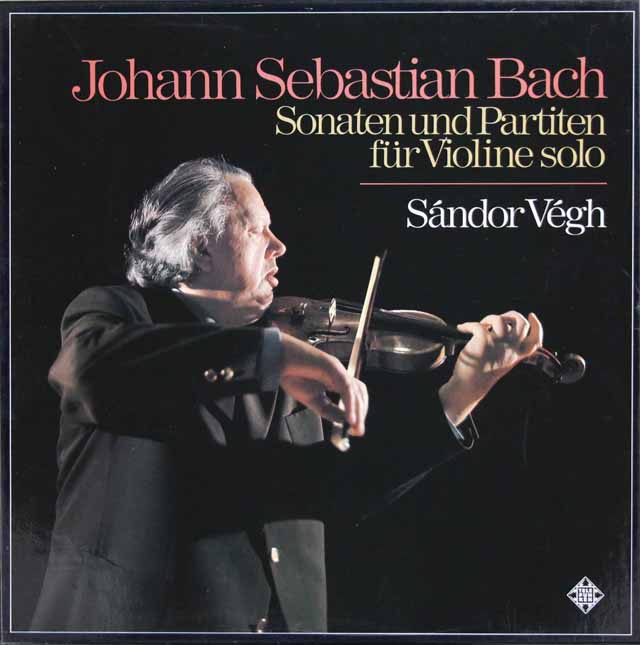 LP レコード ヴェーグのバッハ/無伴奏ヴァイオリンのためのソナタと