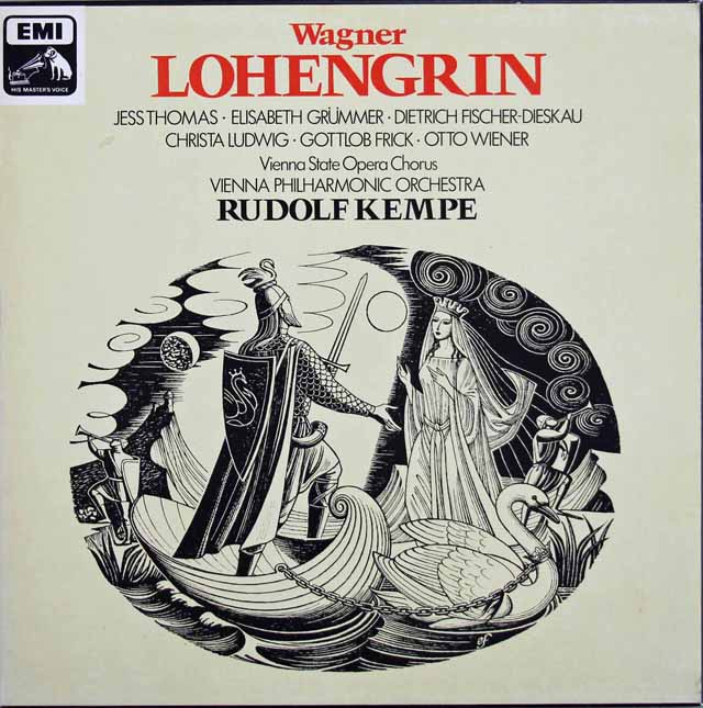 LP レコード ケンペのワーグナー/「ローエングリン」 英EMI 3493