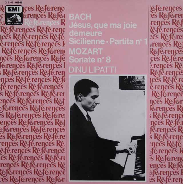 LP レコード リパッティのバッハ/パルティータ第1番、「主よ、人の望み