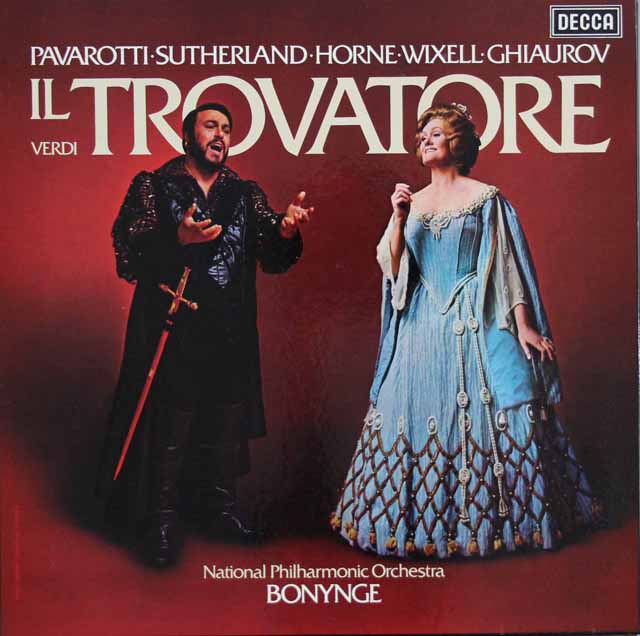 LP レコード オリジナル盤 パヴァロッティ、サザーランド&ボニングらの