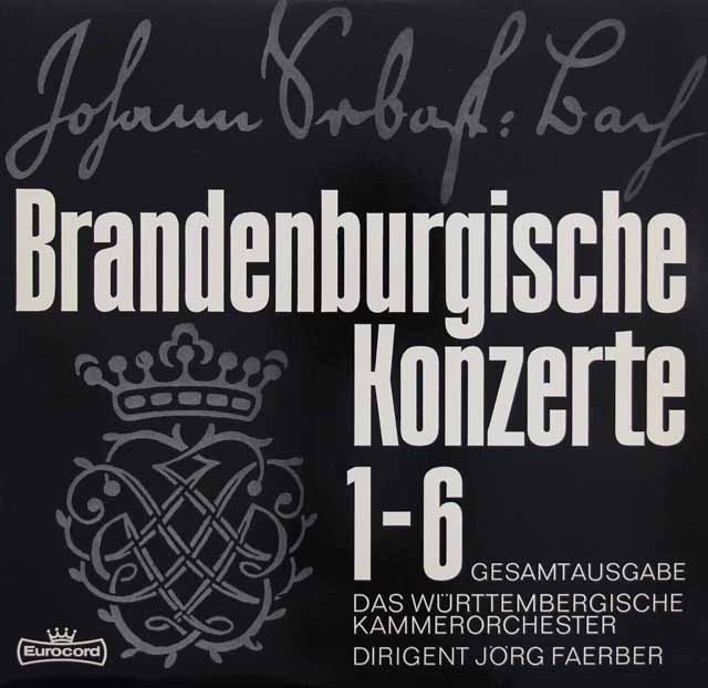 LP レコード ラウテンバッハー、フェルバーらのバッハ
