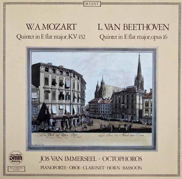 ベートーヴェンとモーツァルトの時空を超えた競作。『ピアノと管楽の