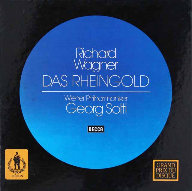 ショルティのワーグナー/「ニーベルングの指環」全曲　独DECCA　3323　LP レコード