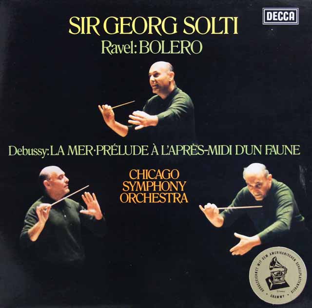 LP レコード ショルティのラヴェル/「ボレロ」ほか 独DECCA 3339