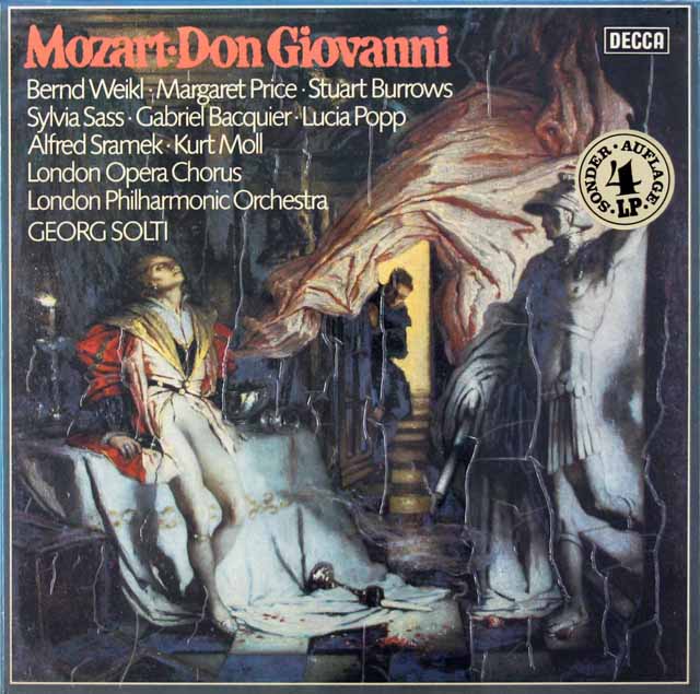 LP レコード 未開封 ショルティのモーツァルト/「ドン・ジョヴァンニ」全曲 独DECCA 3419