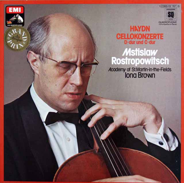 LP レコード ロストロポーヴィチのハイドン/チェロ協奏曲第1、2