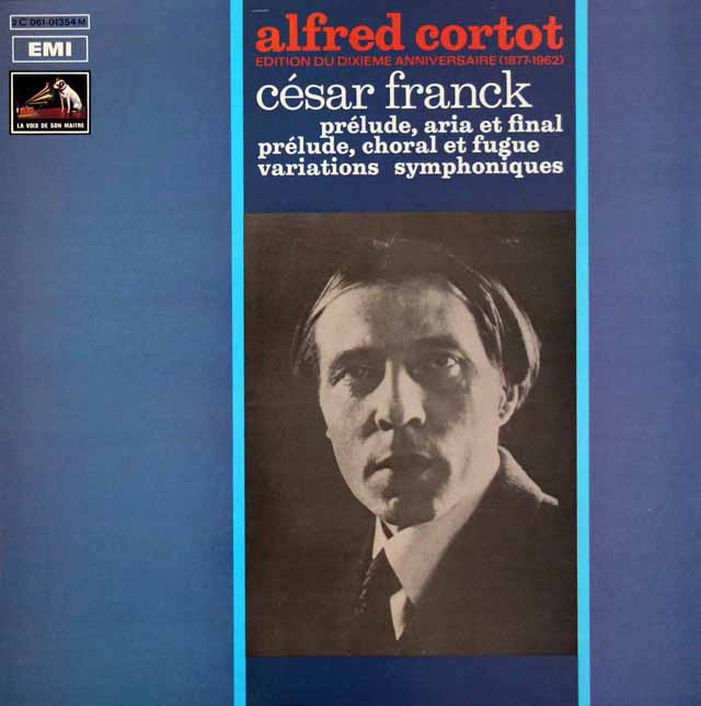 LP レコード コルトーのフランク/「前奏曲、コラールとフーガ