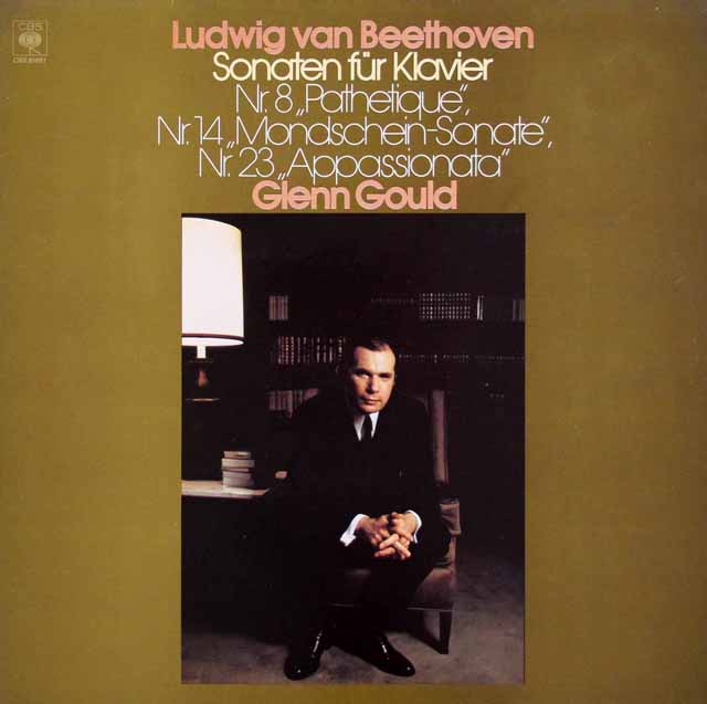 LP レコード グールドのベートーヴェン/「悲愴」、「月光」、「熱情