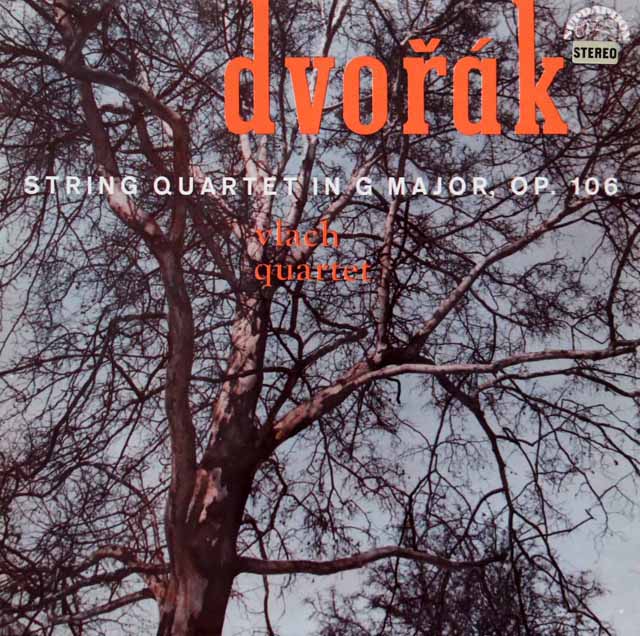 LP レコード ヴラフ四重奏団のドヴォルザーク/弦楽四重奏曲第13番