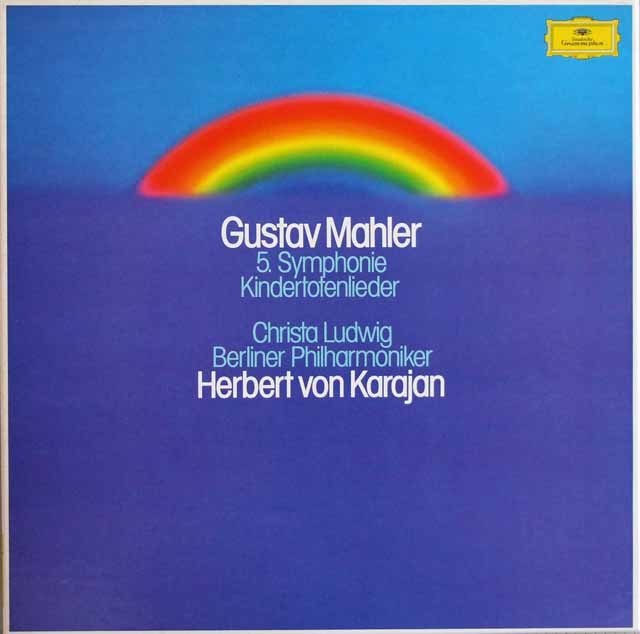 LP レコード カラヤンのマーラー/交響曲第5番ほか 独DGG 3607