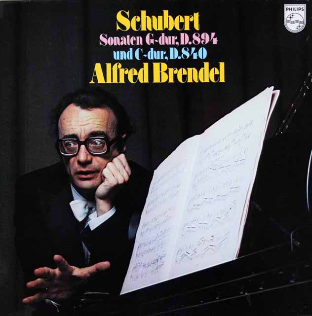 LP レコード ブレンデルのシューベルト/ピアノソナタ第18番「幻想」ほか 蘭PHILIPS 3608