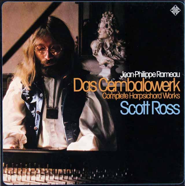 LP レコード ロスのラモー/チェンバロ作品全集 独TELEFUNKEN 3615