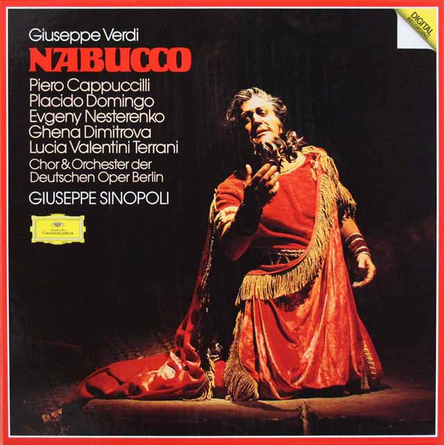 LP レコード シノーポリのヴェルディ/歌劇「ナブッコ」全曲 独