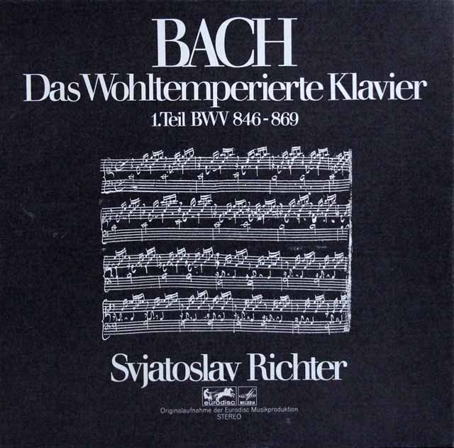 バッハ「平均律クラヴィーア曲集」 スヴァトスラフ・リヒター　SACD バッハ:平均律クラヴィーア曲集(全曲)＜完全生産限定盤