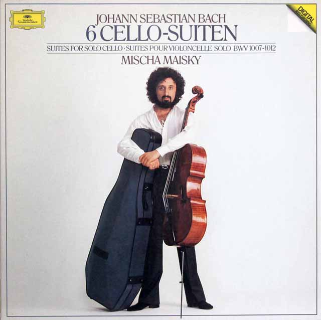 LP レコード マイスキーのバッハ/無伴奏チェロ組曲全集 独DGG 3636