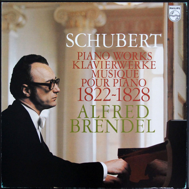 LP レコード ブレンデルのシューベルト/ピアノ作品集 1822-1828 蘭