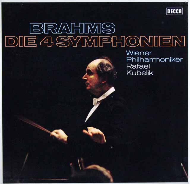 LP レコード クーベリックのブラームス/交響曲全集 独DECCA 3691