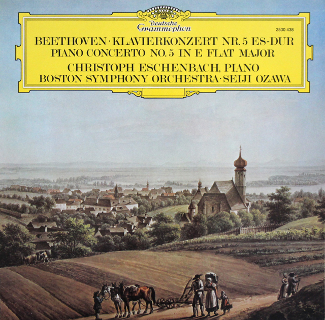 LP レコード エッシェンバッハ&小澤のベートーヴェン/ピアノ