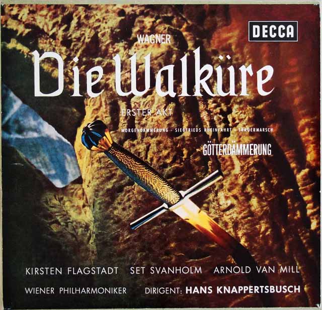 クナッパーツブッシュ ワルキューレ1幕 国内初出LPレコード LP レコード クナッパーツブッシュのワーグナー/「ワルキューレ