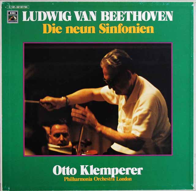 クレンペラーのベートーヴェン交響曲演奏の名盤ＬＰ３枚組 クレンペラーのベートーヴェン交響曲演奏の名盤LP3枚組