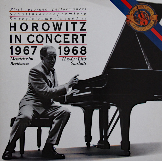 LP レコード ホロヴィッツ・イン・コンサート 1967／1968 蘭CBS 3734