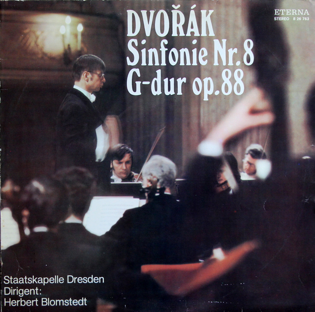 【売約済】ブロムシュテット／ドヴォルザーク:交響曲第8 LP レコード ブロムシュテットのドヴォルザーク/交響曲第8番 独ETERNA 3739