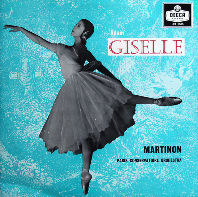 LP レコード マルティノンのロマンティック・バレエ音楽 独DECCA 3740