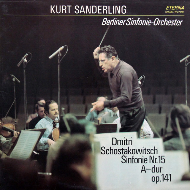 LP レコード ザンデルリンクのショスタコーヴィチ/交響曲第15番 独