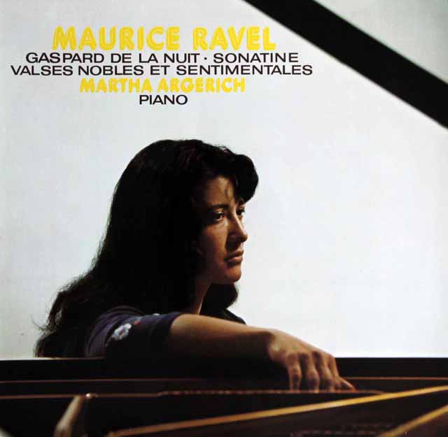 LP レコード アルゲリッチのラヴェル/「夜のガスパール」ほか スイス