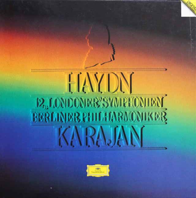 LP レコード カラヤンのハイドン/ロンドン交響曲 独DGG 3745