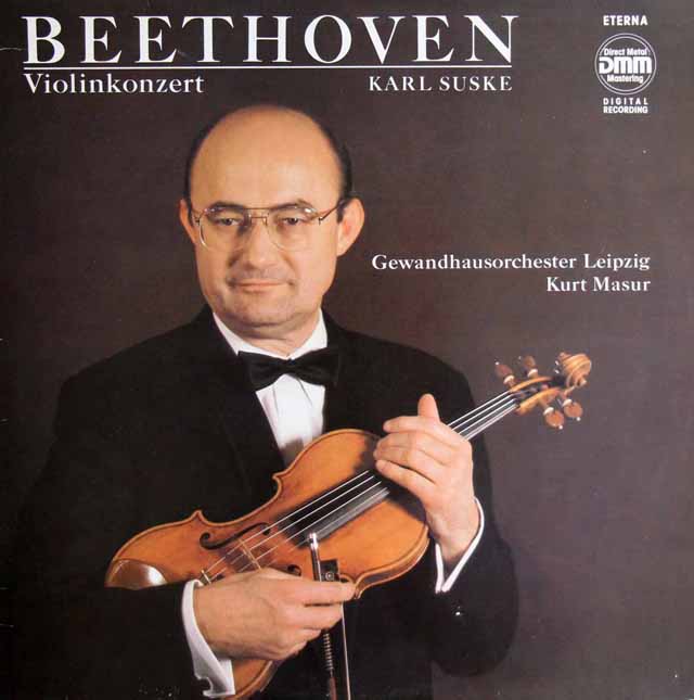 LP レコード ズスケ、マズアのベートーヴェン/ヴァイオリン協奏曲 独