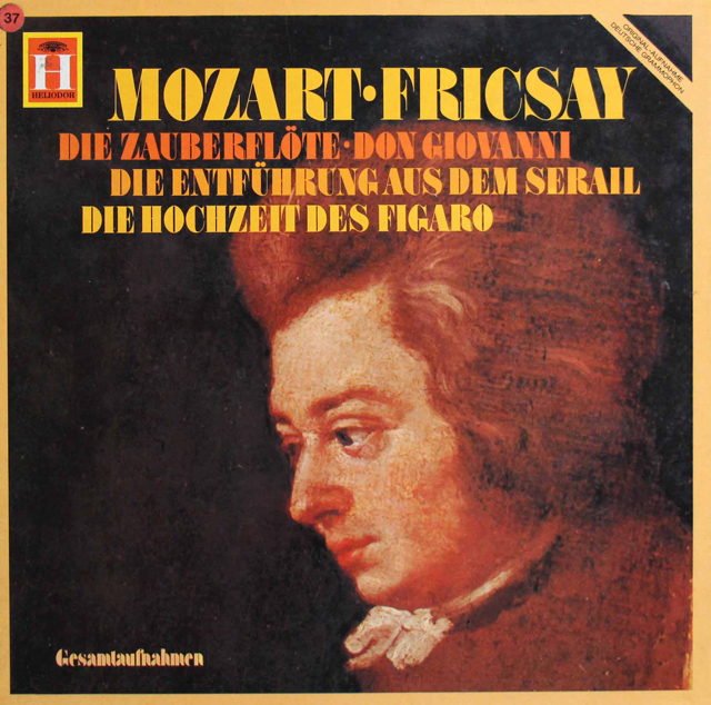LP レコード フリッチャイのモーツァルト/「魔笛」、「フィガロの結婚