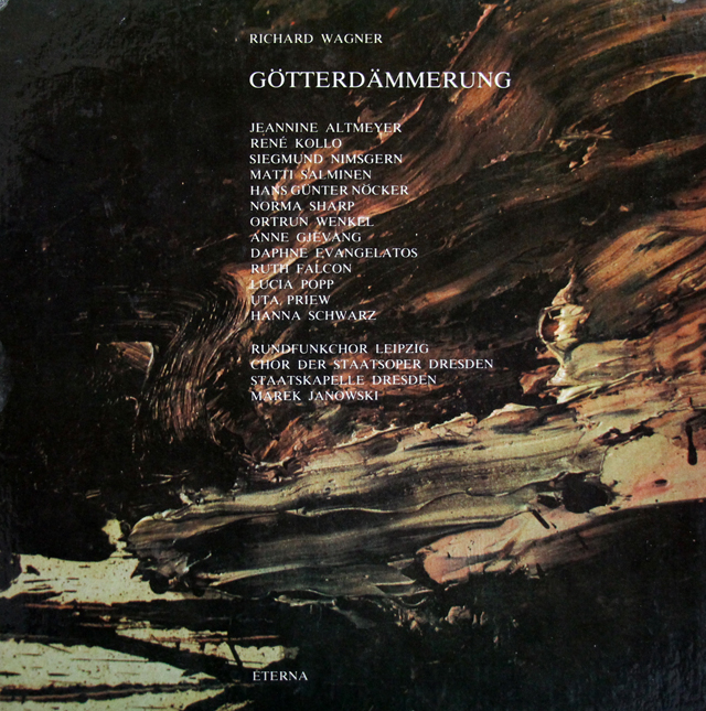 LP レコード ヤノフスキのワーグナー/「神々の黄昏」全力 独ETERNA 3803