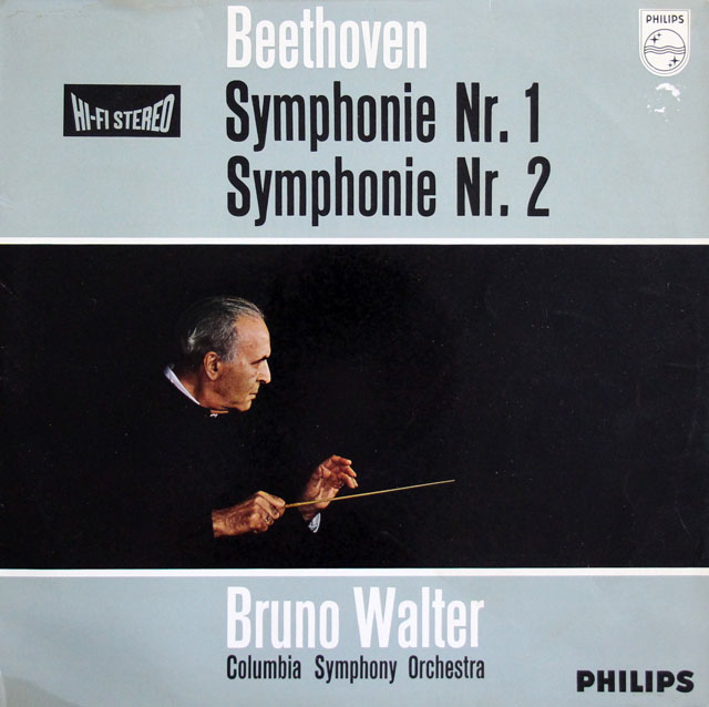 LP レコード オリジナル盤 ワルターのベートーヴェン/交響曲第1、2番