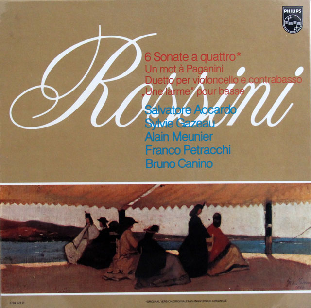 LPレコード 未開封 アッカルドらのロッシーニ/6つの弦楽のための