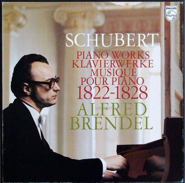 LP レコード ブレンデルのシューベルト/ピアノ作品集 1822-1828 蘭