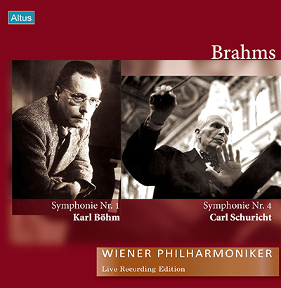  ベーム&シューリヒトのブラームス/交響曲集　～ウィーン・フィル・ライヴ1954&1965～