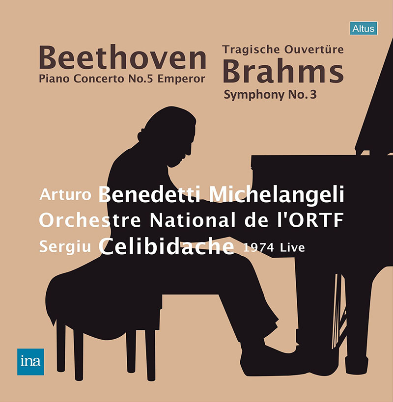 ミケランジェリ＆チェリビダッケのベートーヴェン/ピアノ協奏曲第5番「皇帝」ほか　1974年