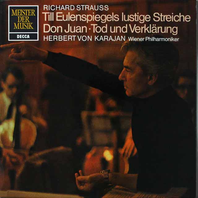 Lp レコード カラヤンのr シュトラウス ティル ドンファン 死と浄化 独decca 2633