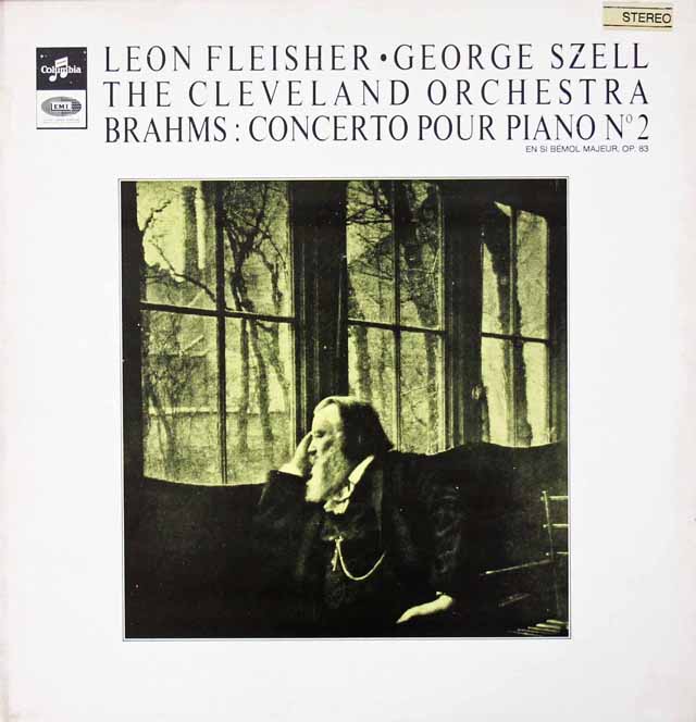 Lp レコード フライシャー セルのブラームス ピアノ協奏曲第2番 仏columbia 3019